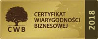 certyfikat 2018